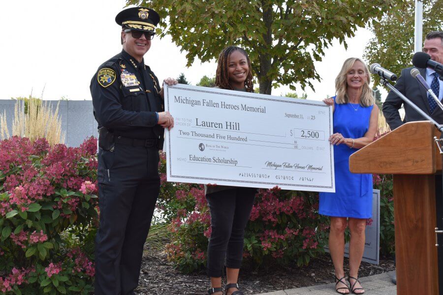 MFHM Scholarship Check Presentation