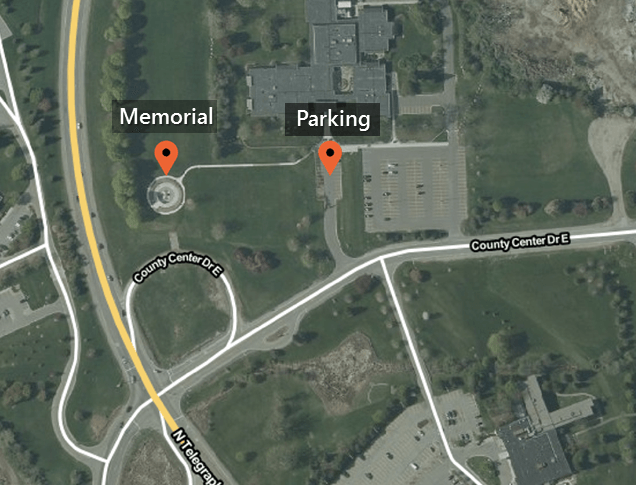 Michigan Fallen Heroes Memorial Parking